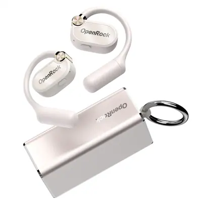 ONEODIO Sport Fejhallgató - OpenRock X White (premium, légvezetés, BT 5.3, fehér)