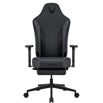 Formula Gamer szék - Ryvo Plus Pawtex Black (fekete; állítható magasság; áll. 3D kartámasz, Max.: 125kg , Pawtex szövet)