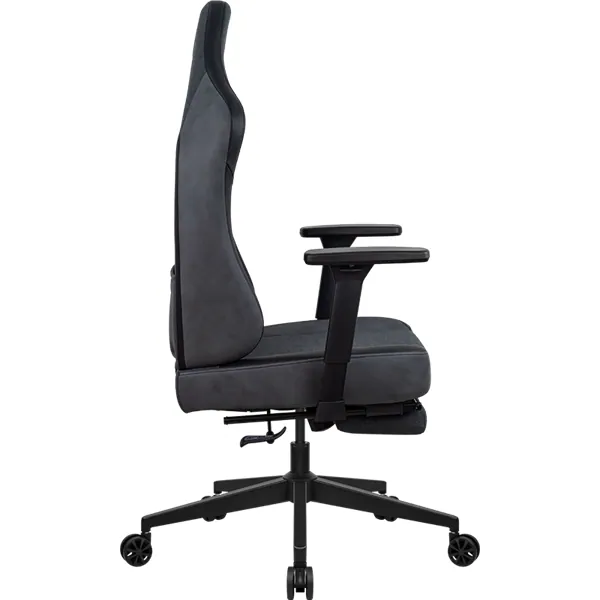 Formula Gamer szék - Ryvo Plus Pawtex Black (fekete; állítható magasság; áll. 3D kartámasz, Max.: 125kg , Pawtex szövet) – 2. kép