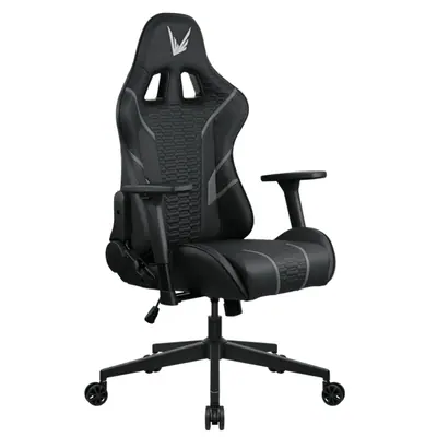 Formula Gamer szék - VC1 RacerPU Black (fekete; állítható magasság; áll. 3D kartámasz, Max.: 125kg teherbírás) – 2. kép