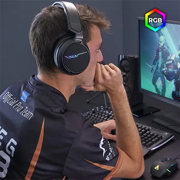 The G-Lab Fejhallgató - KORP THALLIUM 7.1 (mikrofon, USB, 2,4m harisnyázott kábel, hangerőszabályzó, nagy-párnás, RGB) – 7. kép