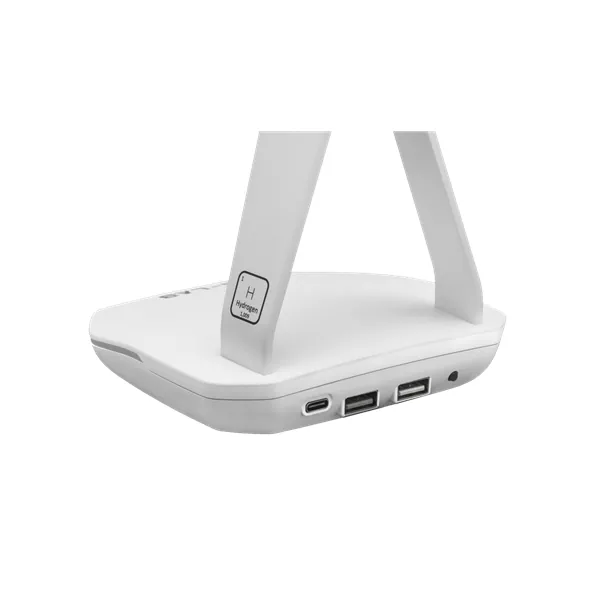 The G-Lab Fejhallgató állvány - K STAND HYDROGEN W (fehér, 2xUSB3.0, 1xUSB-C, műanyag, RGB) – 4. kép