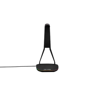 The G-Lab Fejhallgató állvány - K STAND HYDROGEN (fekete, 2xUSB3.0, 1xUSB-C, műanyag, RGB) – 2. kép