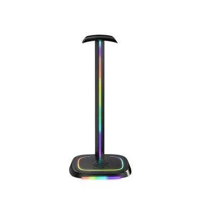 The G-Lab Fejhallgató állvány - K STAND NEON RGB (fekete, univerzális, csúszásgátló, RGB) – 2. kép