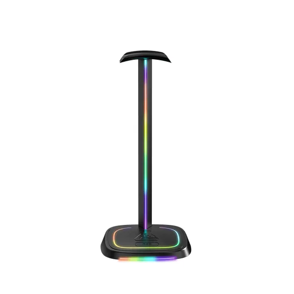 The G-Lab Fejhallgató állvány - K STAND NEON RGB (fekete, univerzális, csúszásgátló, RGB) – 2. kép