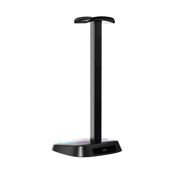 The G-Lab Fejhallgató állvány - K STAND NEON RGB (fekete, univerzális, csúszásgátló, RGB) – 3. kép