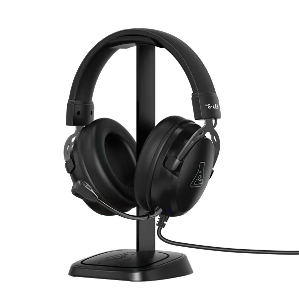 The G-Lab Fejhallgató állvány - K STAND NEON (fekete, univerzális, csúszásgátló) – 5. kép