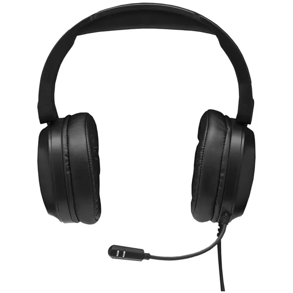 The G-Lab Fejhallgató - KORP BARIUM BLACK (mikrofon, 3,5mm Jack, hangerőszabályzó, nagy-párnás, fekete) – 3. kép