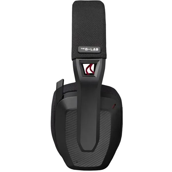 The G-Lab Vezeték nélküli Fejhallgató - KORP PLATINIUM-B (mikrofon, BT/ 2,4 Ghz/ kábeles, nagy-párnás, fekete) – 5. kép