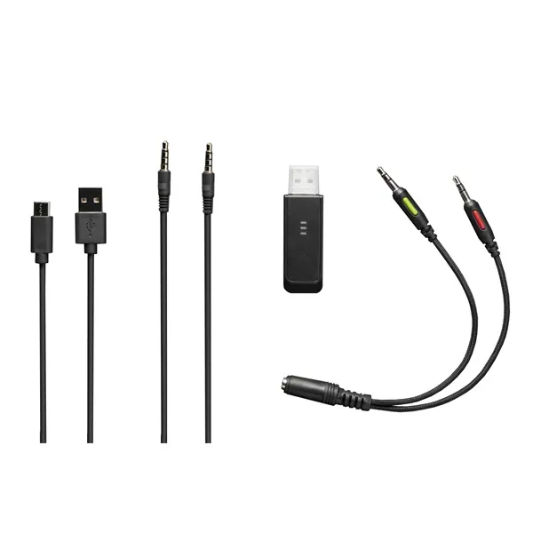 The G-Lab Fejhallgató - KORP PROMETHIUM (Vezeték nélküli, Bluetooth, mikrofon, 3,5 jack, USB, LED,nagy-párnás) – 4. kép