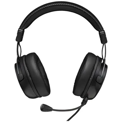 The G-Lab Fejhallgató - KORP TITANIUM (mikrofon, 3,5mm Jack, hangerőszabályzó, LED,nagy-párnás) – 2. kép