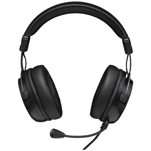 The G-Lab Fejhallgató - KORP TITANIUM (mikrofon, 3,5mm Jack, hangerőszabályzó, LED,nagy-párnás) – 2. kép