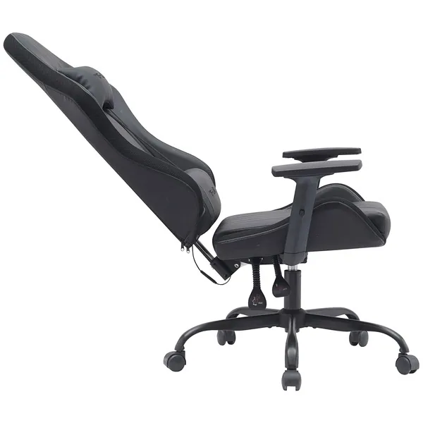 The G-Lab Gamer szék - KS ELECTRON EX (fekete; állítható magasság; áll. kartámasz, RGB LED) – 5. kép