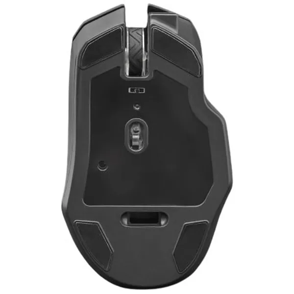 The G-Lab Vezeték nélküli Gamer Egér - KULT CAESIUM (7200 DPI, 2,4Ghz+Bluetooth, 6 gomb, makro, RGB LED, fekete) – 4. kép