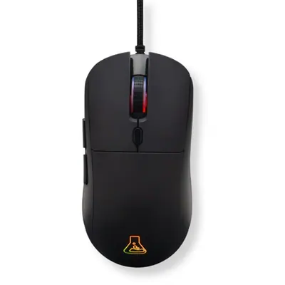 The G-Lab Gamer Egér - KULT COBALT B (12800 DPI, 1000Hz, 80g, 6 gomb, 1,8m kábel, RGB, fekete) – 2. kép