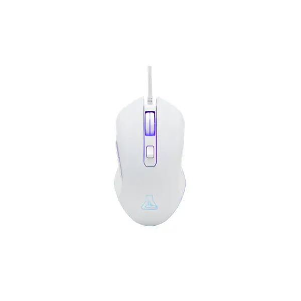 The G-Lab Gamer Egér - KULT HELIUM W (3200 DPI, 6 gomb, makro, 1,8m kábel, RGB LED, fehér) – 6. kép