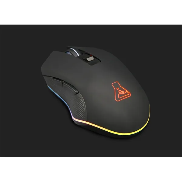 The G-Lab Vezeték nélküli Gamer Egér - KULT HELIUM WL (3200 DPI, 6 gomb, makro, RGB LED, fekete) – 2. kép