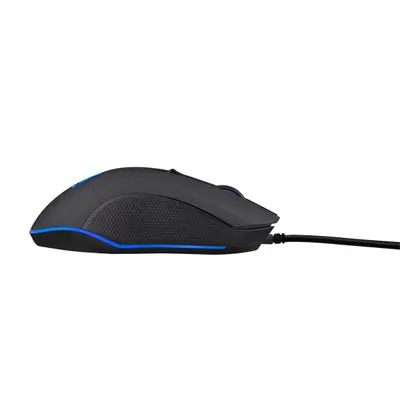 The G-Lab Gamer Egér - KULT HELIUM (3200 DPI, 6 gomb, makro, 1,8m kábel, RGB LED, fekete) – 2. kép