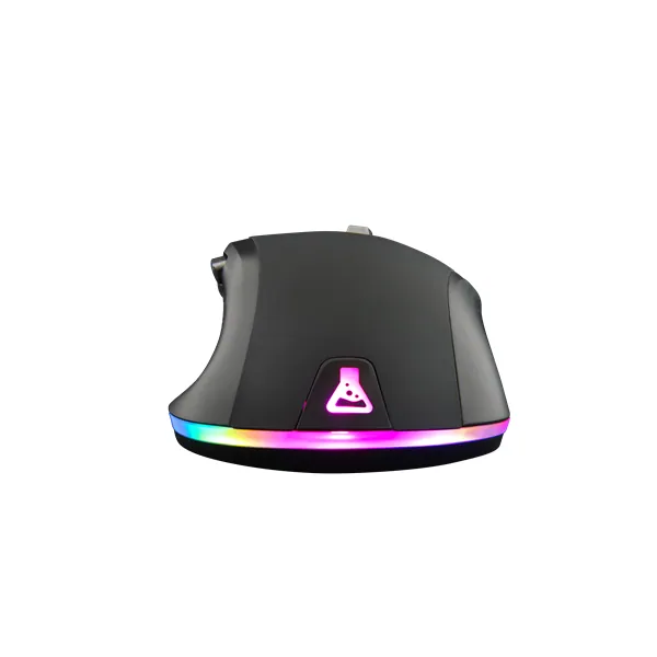 The G-Lab Gamer Egér - KULT NITRO ATOM (4800 DPI, 9 gomb, makro, 1,8m kábel, RGB LED, fekete) – 7. kép