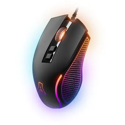 The G-Lab Gamer Egér - KULT THORIUM (RGB, 12800 DPI, 1000Hz, 7 gomb, RGB, USB, fekete) – 2. kép
