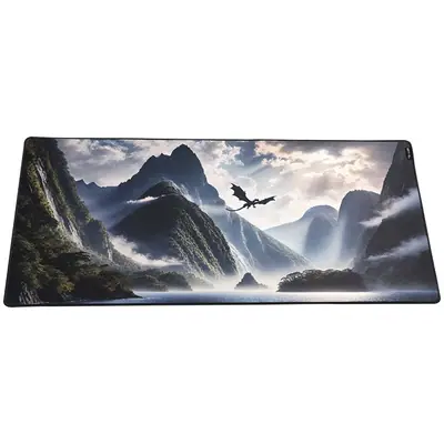The G-Lab Egérpad - PAD DRAGON (900x400x4mm, vízálló, fekete) – 2. kép