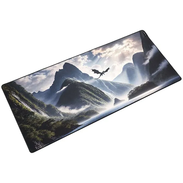 The G-Lab Egérpad - PAD DRAGON (900x400x4mm, vízálló, fekete) – 3. kép