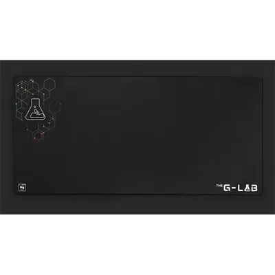 The G-Lab Egérpad - PAD MERCURY (XXXL, 1200x570x4mm, vízálló, fekete) – 2. kép