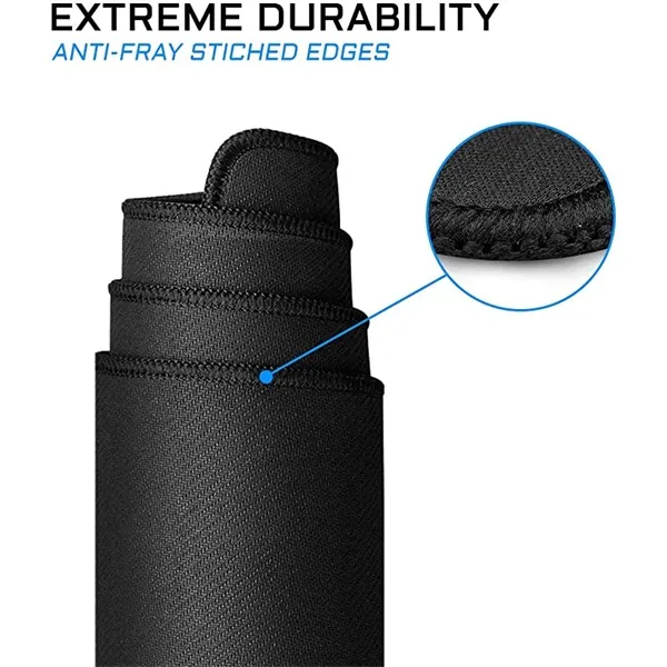 The G-Lab Egérpad - PAD YTTRIUM XXL (900x400x4mm, vízálló, fekete) – 6. kép