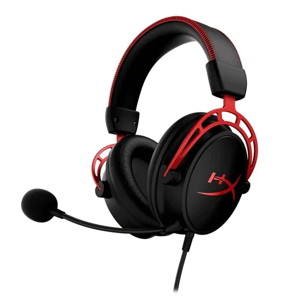 HyperX Fejhallgató - Cloud Alpha (Vezetékes, 3,5mm Jack, fekete/piros)