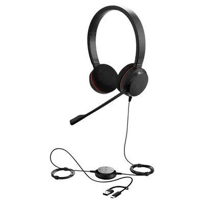 Jabra Fejhallgató - Evolve 20 UC Stereo (4999-829-269)