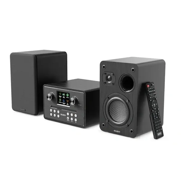 Majority Internet rádió - Homerton HiFi (BT 5.3, DAB+/FM, internet rádió, CD lejátszó, Spotify, USB, Távirányító)