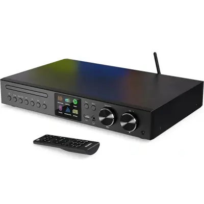 Majority Internet rádió - Fitzwilliam Connect CD (BT, DAB+/FM, internet rádió, CD lejátszó, Spotify, USB, Távirányító)