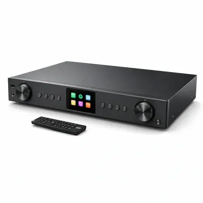 Majority Internet rádió - Fitzwilliam 2 Fekete (Digitális Hi-Fi rádió (Internet, DAB/DAB+, FM), Bluetooth, Távírányító)