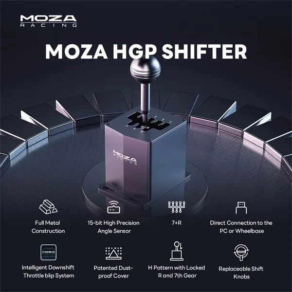 Moza Racing kiegészítő - HGP Váltó (Shifter) – 2. kép