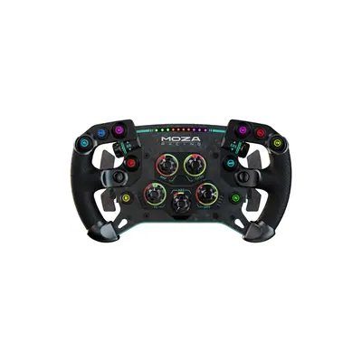 Moza Racing kiegészítő - GS V2P GT Kormánykerék (Dual Clutch, RGB, alcantara, 300mm)