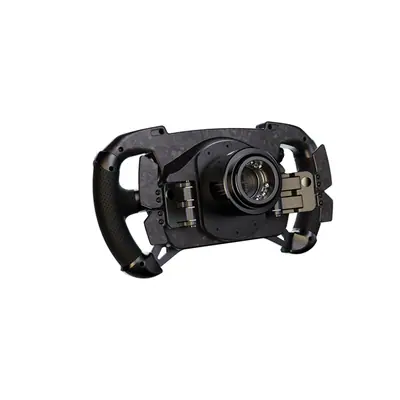 Moza Racing kiegészítő - GS V2P GT Kormánykerék (Dual Clutch, RGB, alcantara, 300mm) – 2. kép
