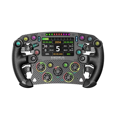 Moza Racing kiegészítő - FSR2 Kormánykerék (Dual Clutch, RGB, 4,3 inch kijelző, 280mm)