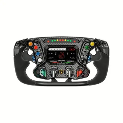 Moza Racing kiegészítő - ESSENZA SCV12 Kormánykerék (Shifter, LED RGB, érintőkijelző, bőr markolat, 310mm)