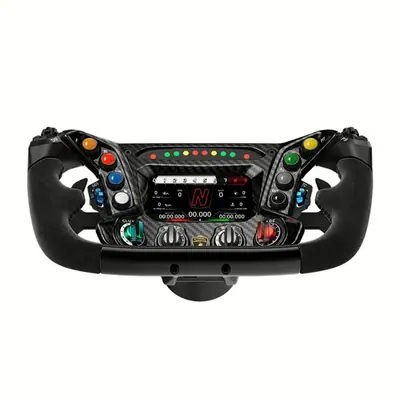 Moza Racing kiegészítő - ESSENZA SCV12 Kormánykerék (Shifter, LED RGB, érintőkijelző, bőr markolat, 310mm) – 2. kép