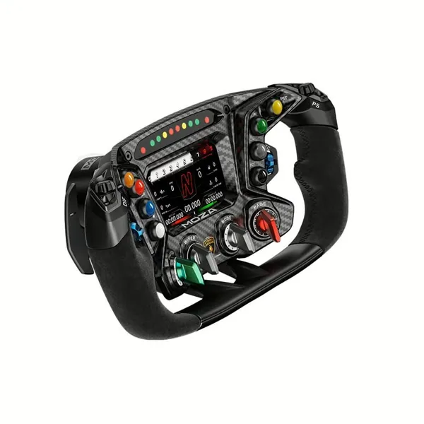Moza Racing kiegészítő - ESSENZA SCV12 Kormánykerék (Shifter, LED RGB, érintőkijelző, bőr markolat, 310mm) – 3. kép