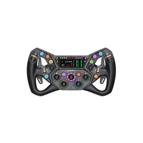 Moza Racing kiegészítő - KS PRO Kormánykerék (Dual Clutch, RGB, 2,99 inch kijelző, 300mm)