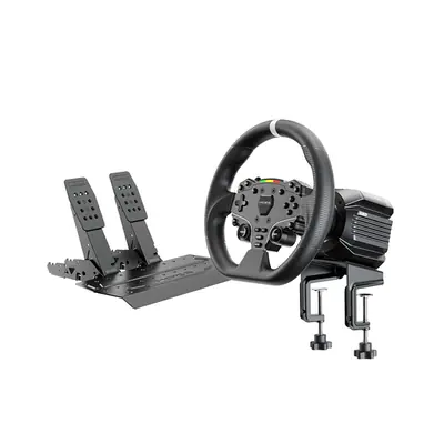 Moza Racing csomag - R5 Pro PC Szimulátor szett (DD, 6Nm, 21bit, Base/Wheel/Pedal/Clamp)