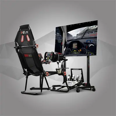 Next Level Racing Szimulátor cockpit - F-GT LITE (Formula és GT ülés; tartó konzolok) – 2. kép