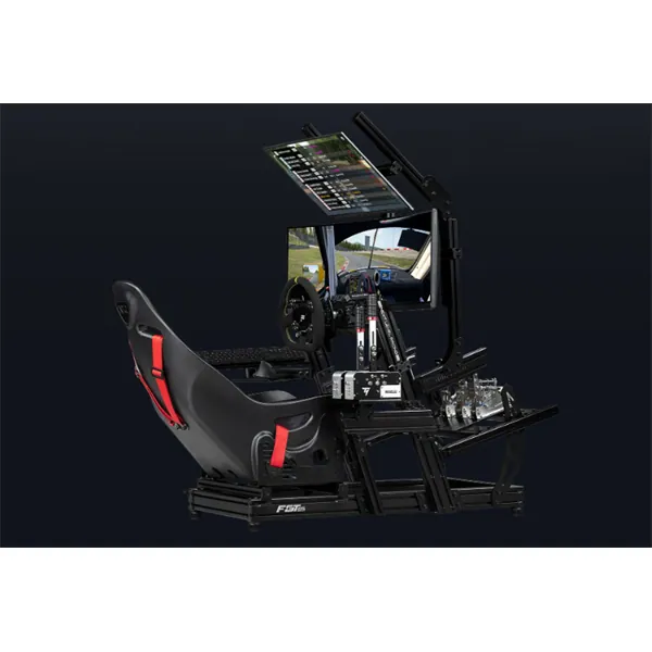 Next Level Racing Szimulátor cockpit - F-GT Elite Lite Alumínium Side & Front Mount Edition (ülést nem tartalmazza!) – 4. kép