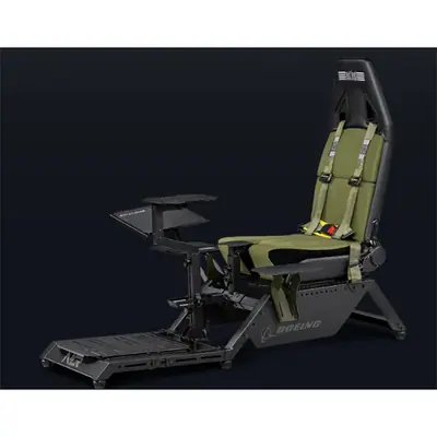 Next Level Racing Szimulátor cockpit - Boeing Flight Simulator Military Cockpit (ülés; tartó konzolok) – 2. kép