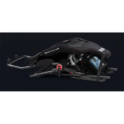 Next Level Racing Szimulátor cockpit - Formula LITE Pro Cockpit (Formula és GT ülés; tartó konzolok) – 2. kép