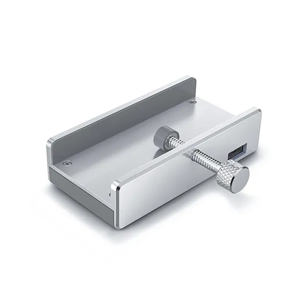 Orico USB3.0 Hub - MH4PU-SV /161/(4 port, Bemenet: USB-A, Kimenet: 4xUSB-A, rögzíthető, ezüst) – 2. kép