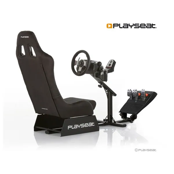 Playseat Szimulátor cockpit - Evolution Alcantara (összecsukható, fekete) – 4. kép