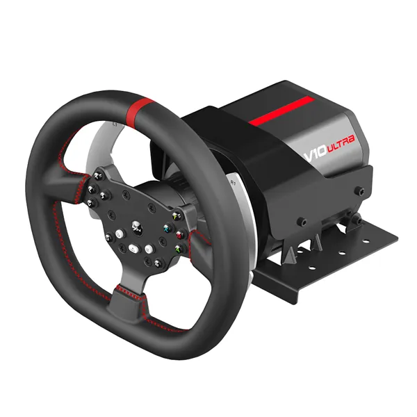 PXN csomag - V10 ULTRA Szimulátor szett (Direct Drive, PC/Xbox One/Series/PS4 kompatibilis, fekete) – 3. kép