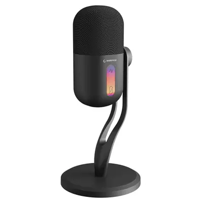 Rampage Mikrofon - ARPEJ (állvány, RGB, kardioid, 50 Hz–18 kHz, fekete) – 2. kép